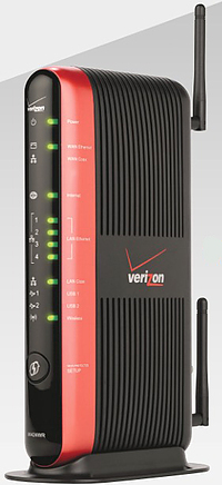I Gigabit WiFi Wireless N Router Verizon FIOS  Actiontec MI424WR Rev 