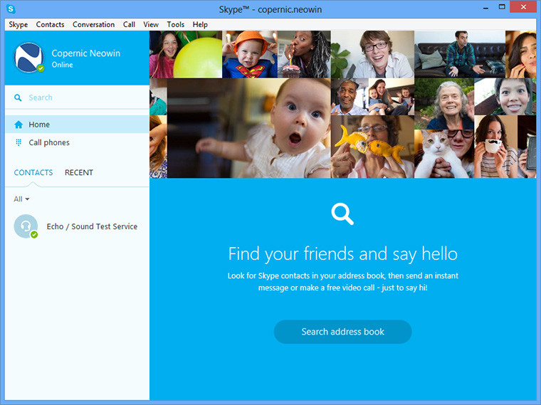 skype login problem windows 8